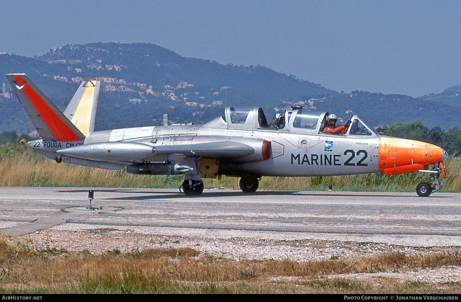 Aircraft Photo of 22 | Fouga CM-175 Zéphyr | France - Navy | AirHistory.net #227817
