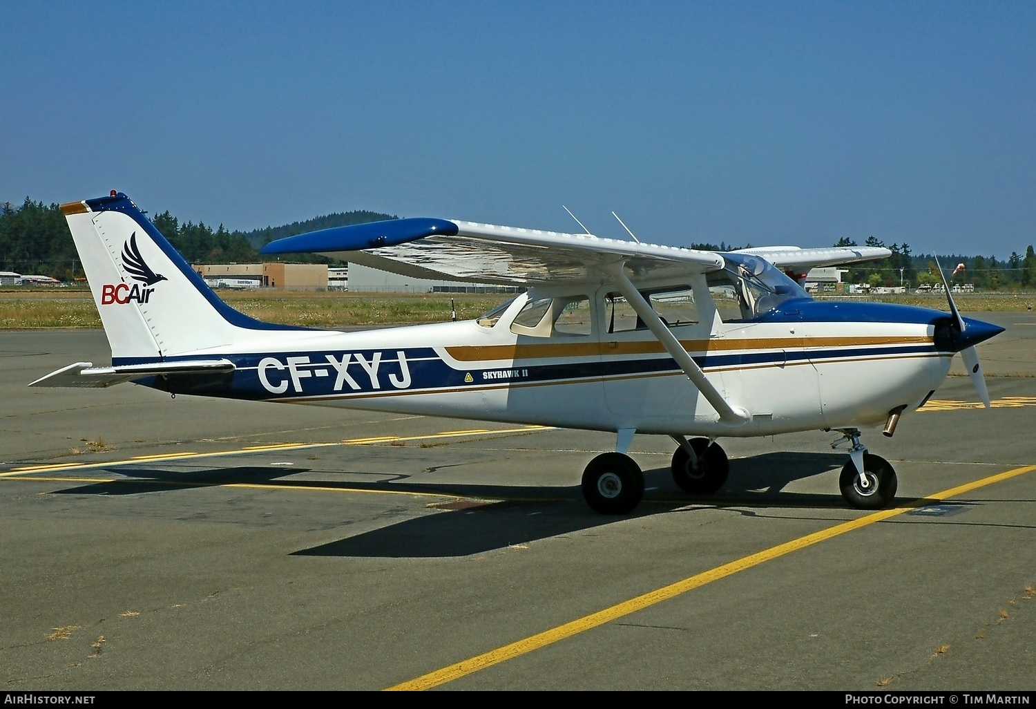 Aircraft Photo of CF-XYJ | Cessna 172K Skyhawk II | BCAir - Bella Coola Air | AirHistory.net #227829