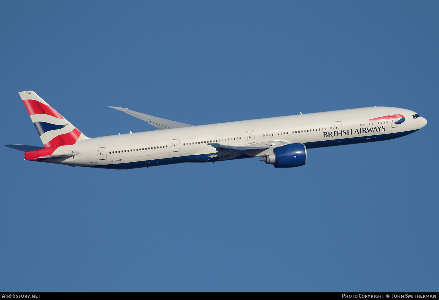 Aircraft Photo of G-STBE | Boeing 777-36N/ER | British Airways | AirHistory.net #227841