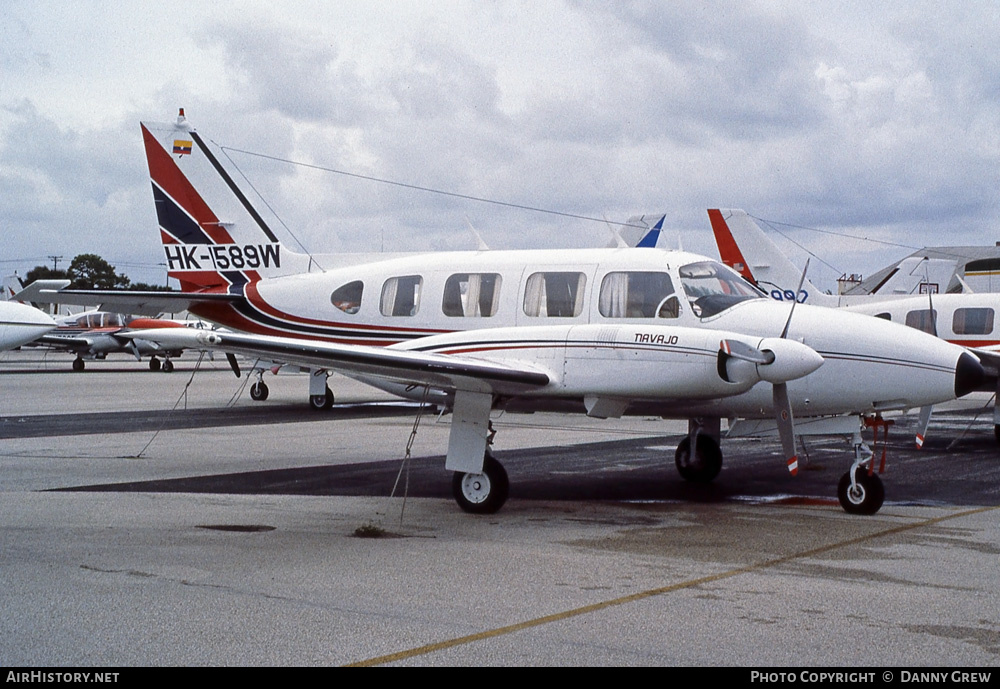Aircraft Photo of HK-1589W | Piper PA-31 Navajo | AirHistory.net #227861