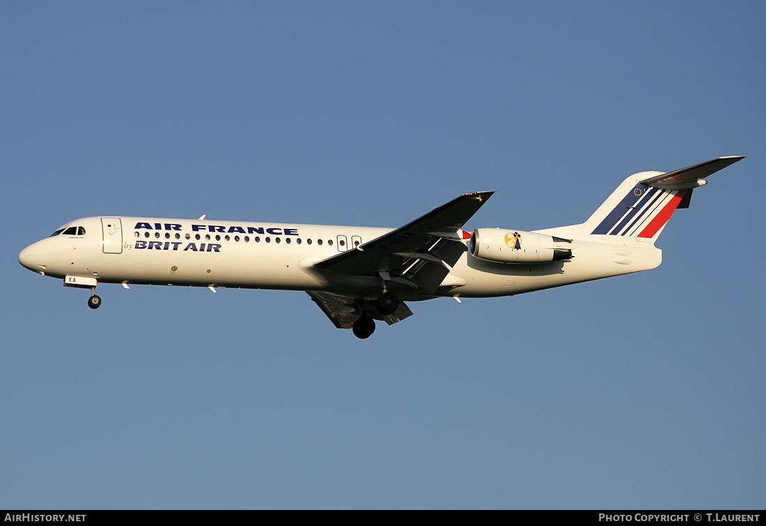 Aircraft Photo of F-GPXA | Fokker 100 (F28-0100) | Air France | AirHistory.net #227864