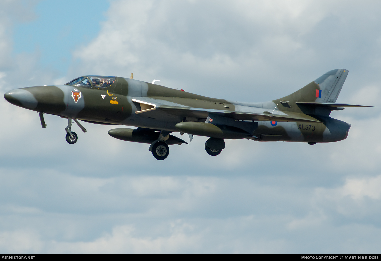 Aircraft Photo of G-BVGH / XL573 | Hawker Hunter T7 | UK - Air Force | AirHistory.net #227868