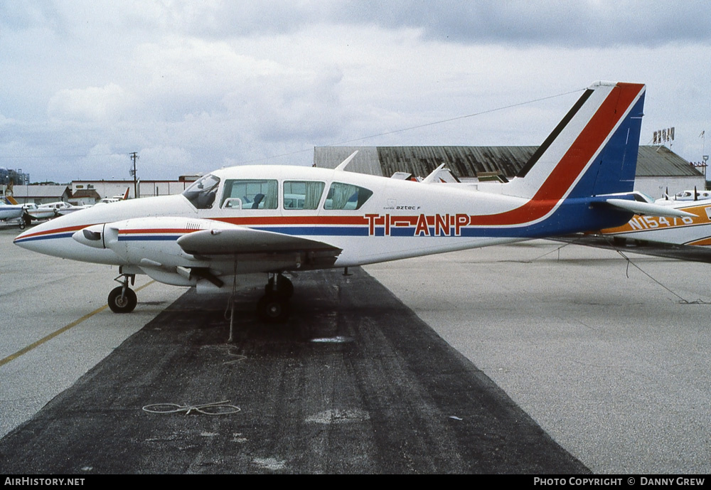Aircraft Photo of TI-ANP | Piper PA-23-250 Aztec F | AirHistory.net #227902