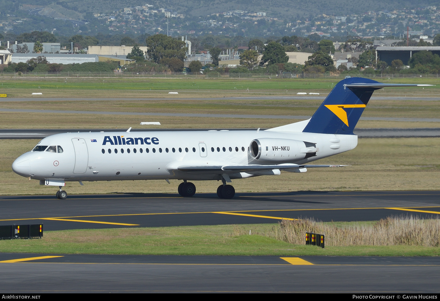 Aircraft Photo of VH-NKU | Fokker 70 (F28-0070) | Alliance Airlines | AirHistory.net #227910