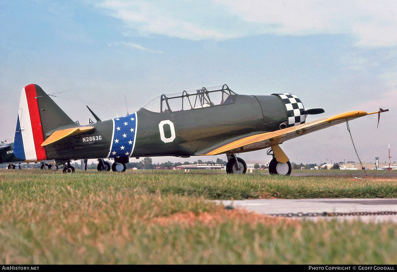 Aircraft Photo of N2863G | North American SNJ-6 Texan | AirHistory.net #227913