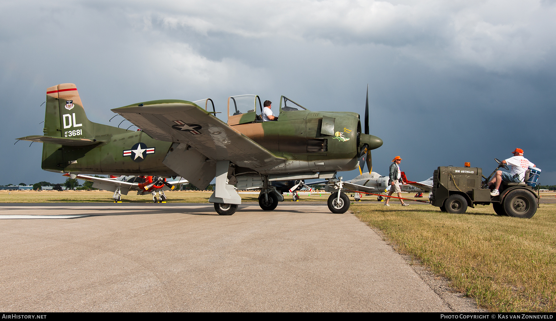 Aircraft Photo of N285DL / AF51-3681 | North American T-28D Trojan | USA - Air Force | AirHistory.net #227924