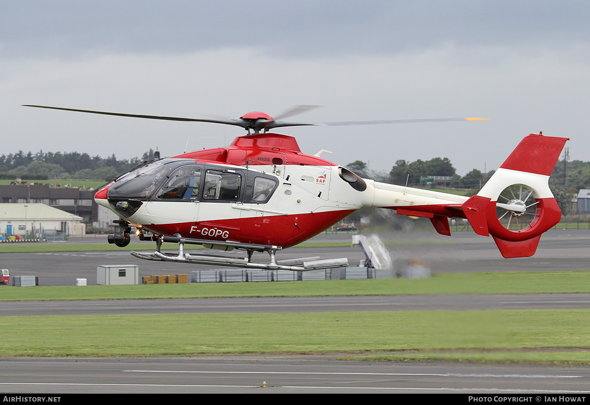 Aircraft Photo of F-GOPG | Eurocopter EC-135T-1 | SAF Hélicoptères - Secours Aérien Français | AirHistory.net #227950