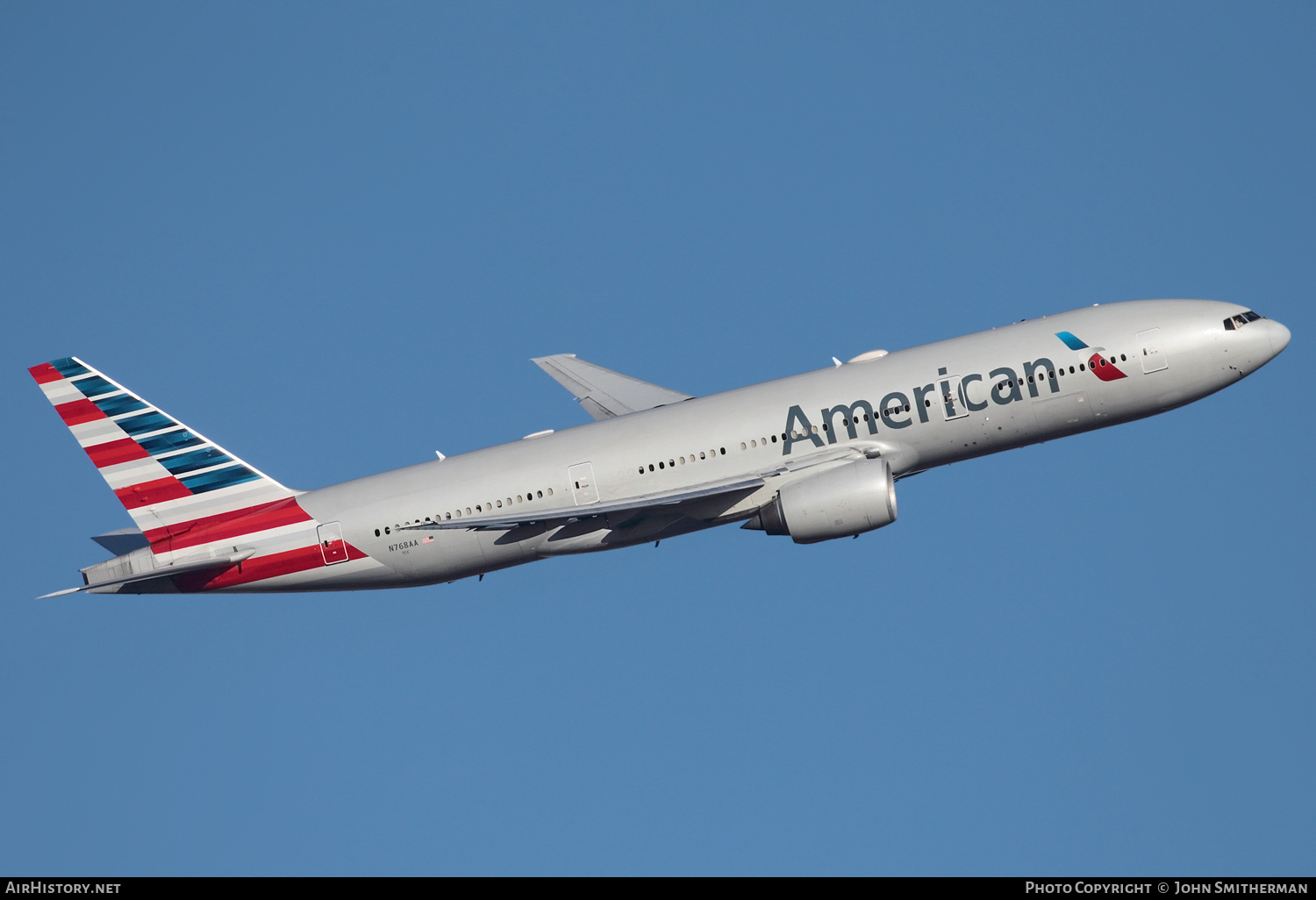 Aircraft Photo of N768AA | Boeing 777-223/ER | American Airlines | AirHistory.net #227951