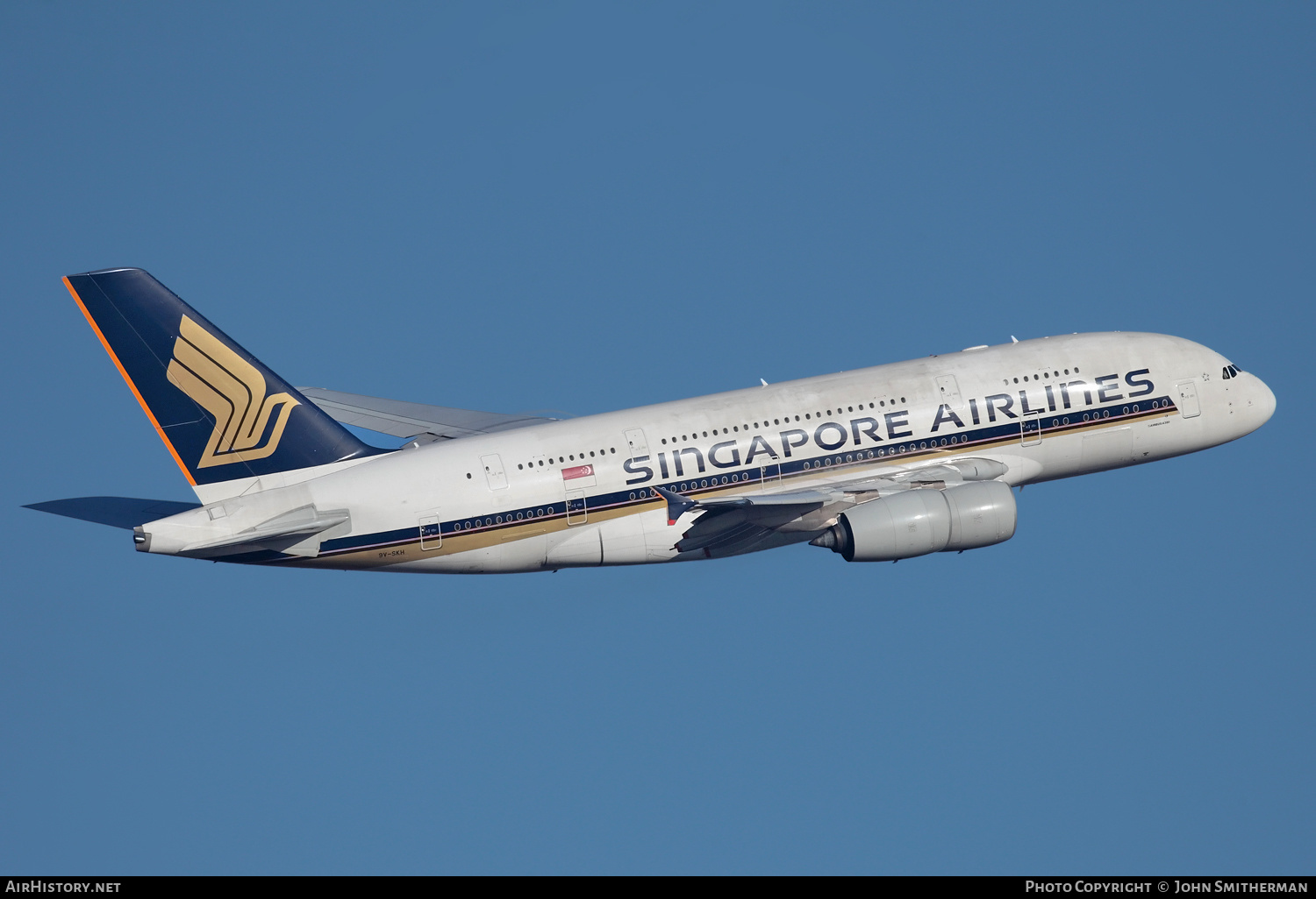 Aircraft Photo of 9V-SKH | Airbus A380-841 | Singapore Airlines | AirHistory.net #227956