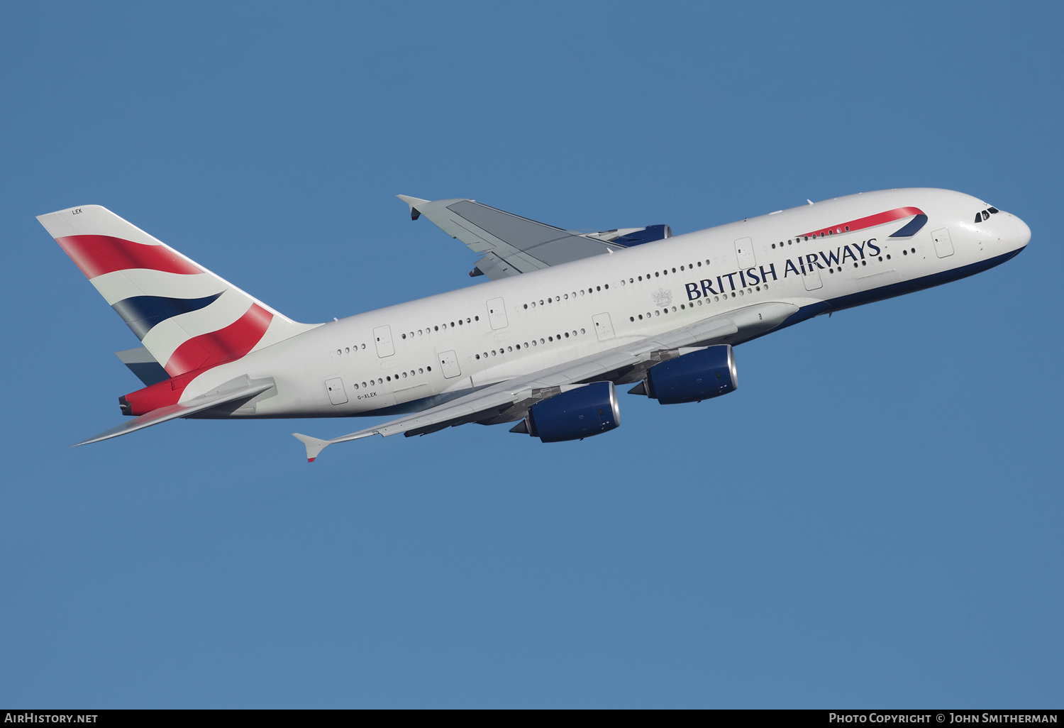Aircraft Photo of G-XLEK | Airbus A380-841 | British Airways | AirHistory.net #227959