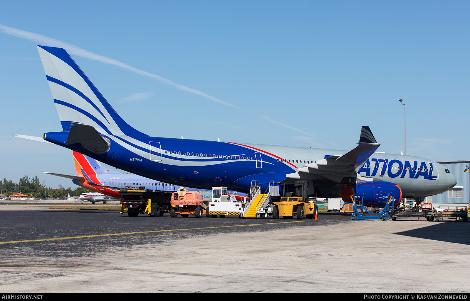 Aircraft Photo of N819CA | Airbus A330-243 | National Airlines | AirHistory.net #227967