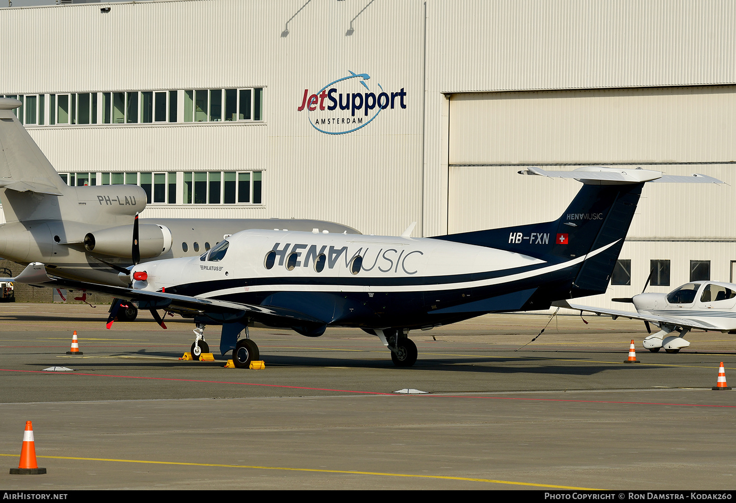 Aircraft Photo of HB-FXN | Pilatus PC-12/47 | HENA Music | AirHistory.net #227972
