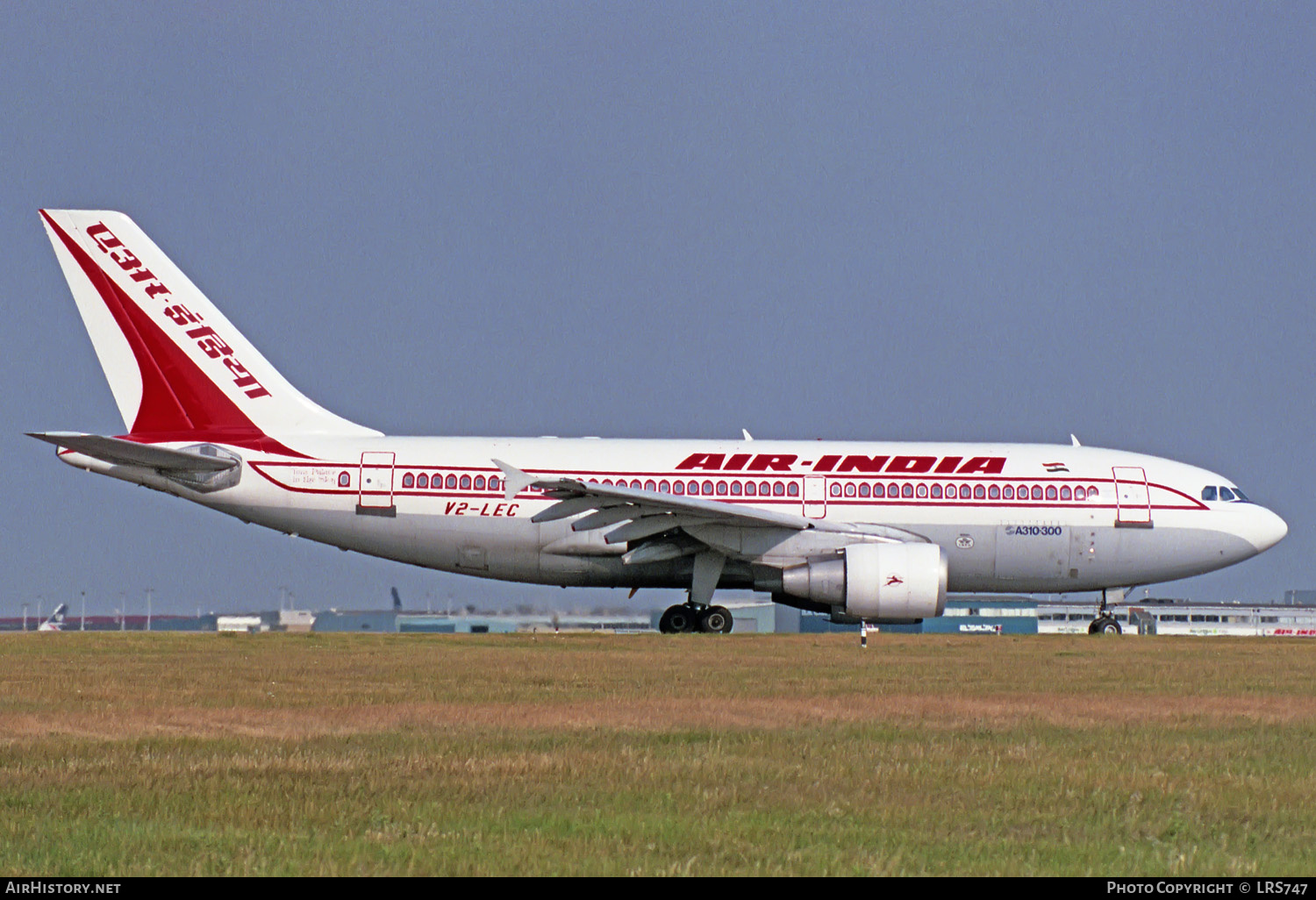 Aircraft Photo of V2-LEC | Airbus A310-324 | Air India | AirHistory.net #227987