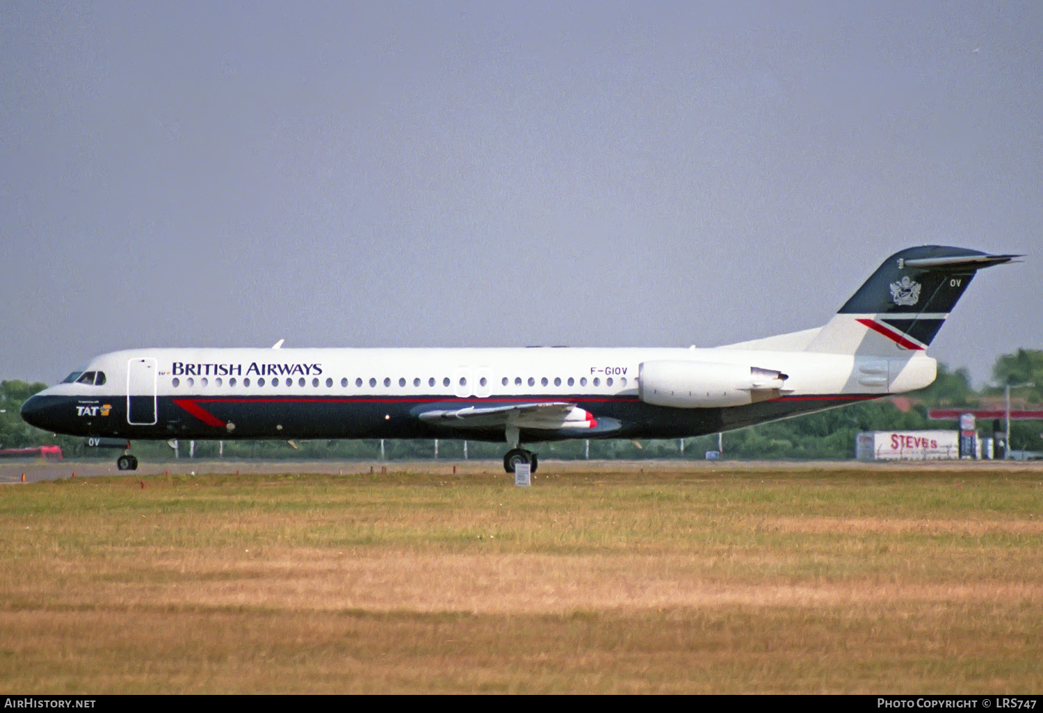 Aircraft Photo of F-GIOV | Fokker 100 (F28-0100) | British Airways | AirHistory.net #227991