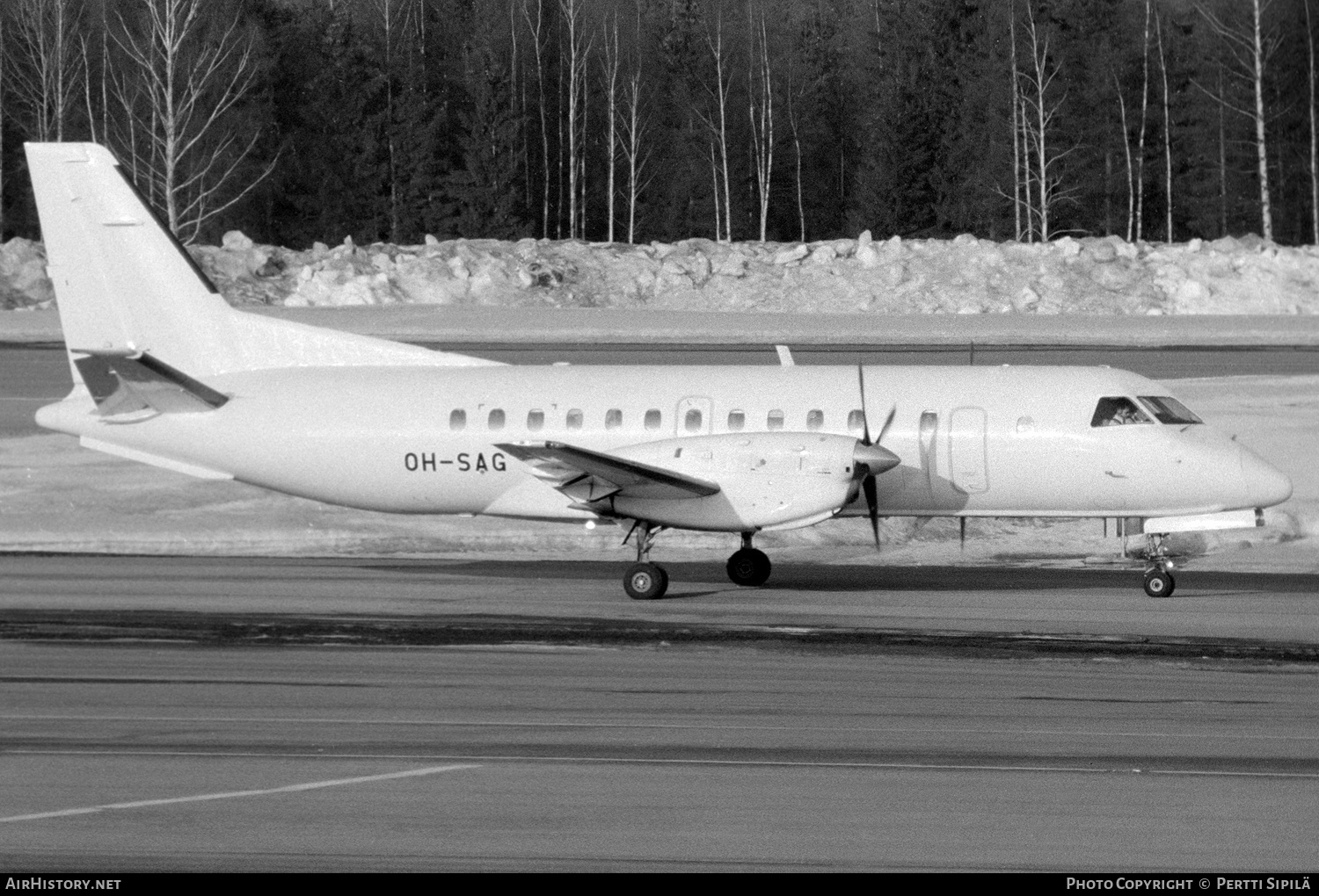 Aircraft Photo of OH-SAG | Saab-Fairchild SF-340A | Air Botnia | AirHistory.net #227998