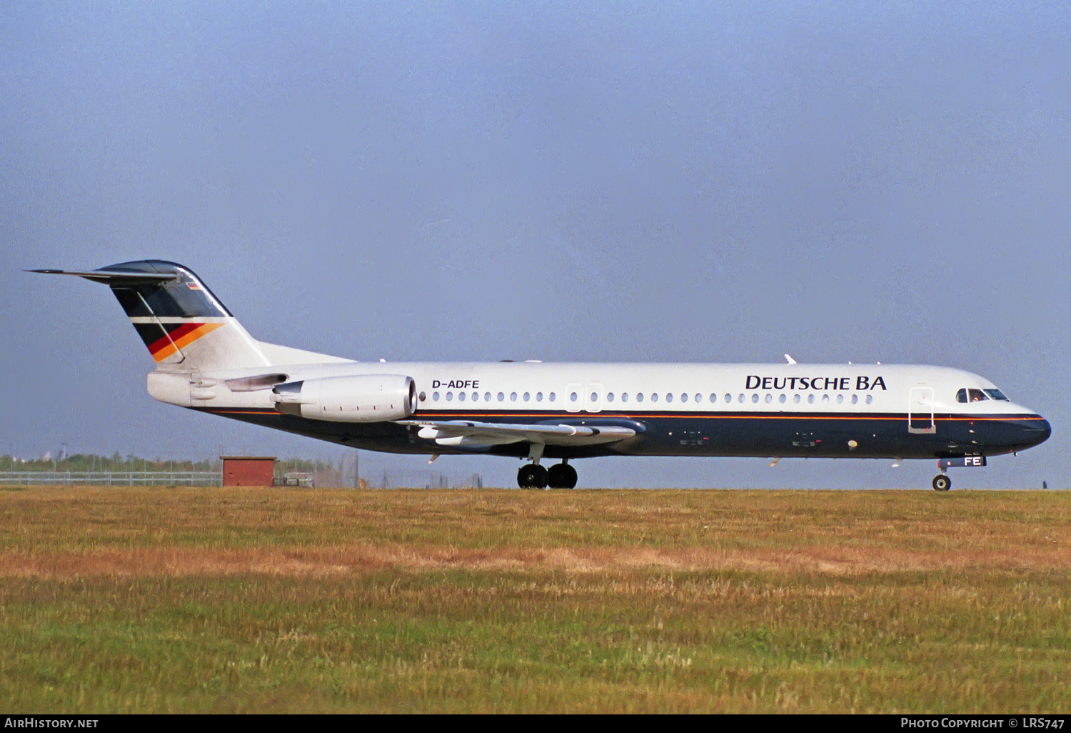 Aircraft Photo of D-ADFE | Fokker 100 (F28-0100) | Deutsche BA | AirHistory.net #228003