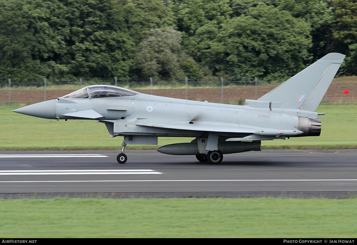 Aircraft Photo of ZJ930 | Eurofighter EF-2000 Typhoon FGR4 | UK - Air Force | AirHistory.net #228009