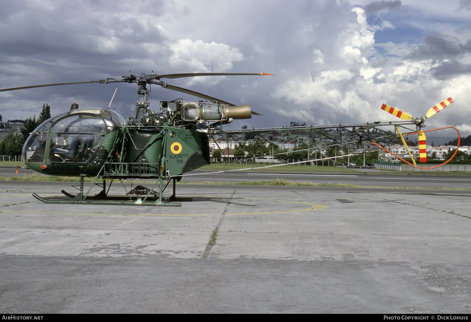 Aircraft Photo of E-318 | Aerospatiale SA-315B Lama | Ecuador - Army | AirHistory.net #228010