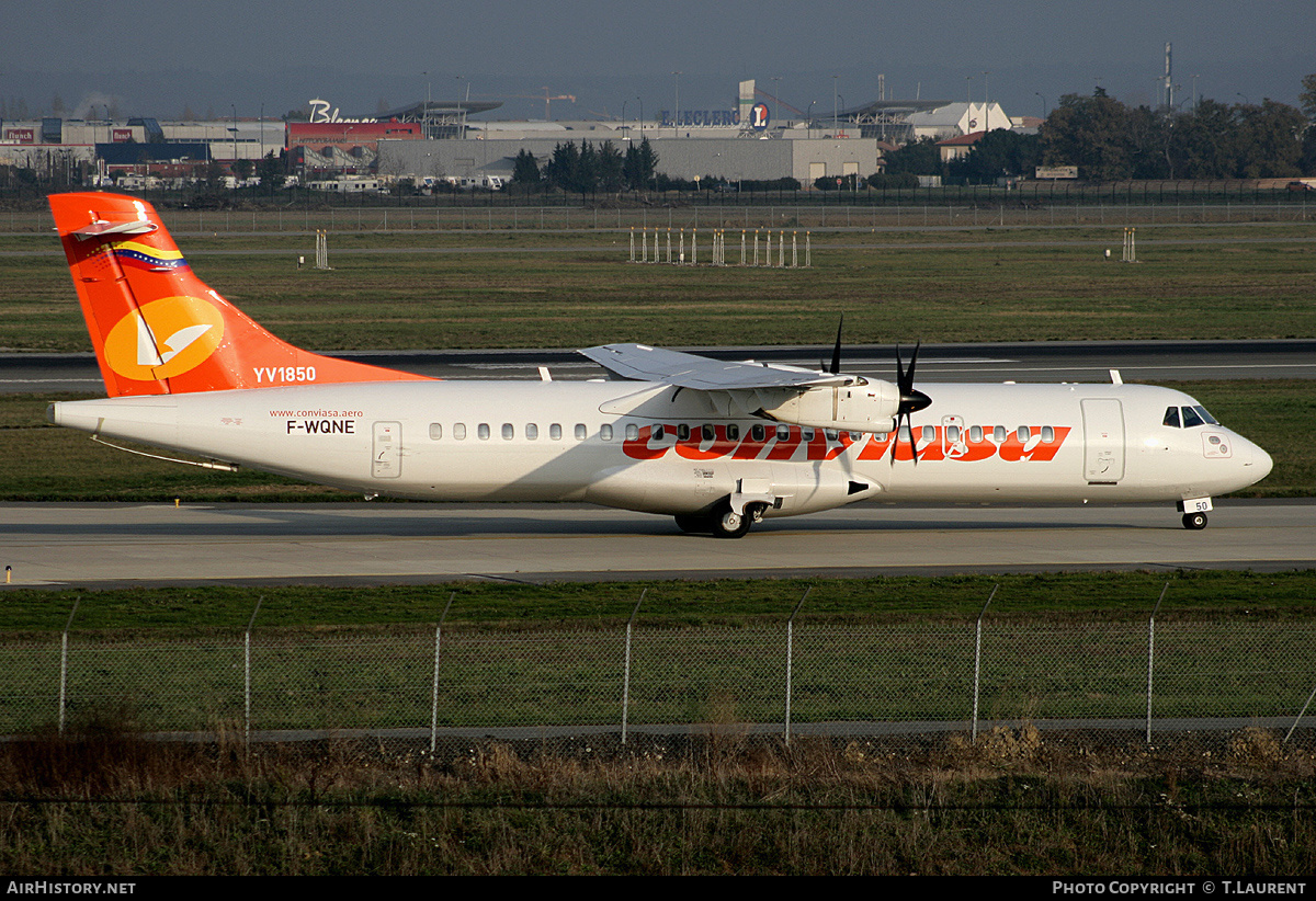 Aircraft Photo of F-WQNE | ATR ATR-72-201 | Conviasa | AirHistory.net #228017