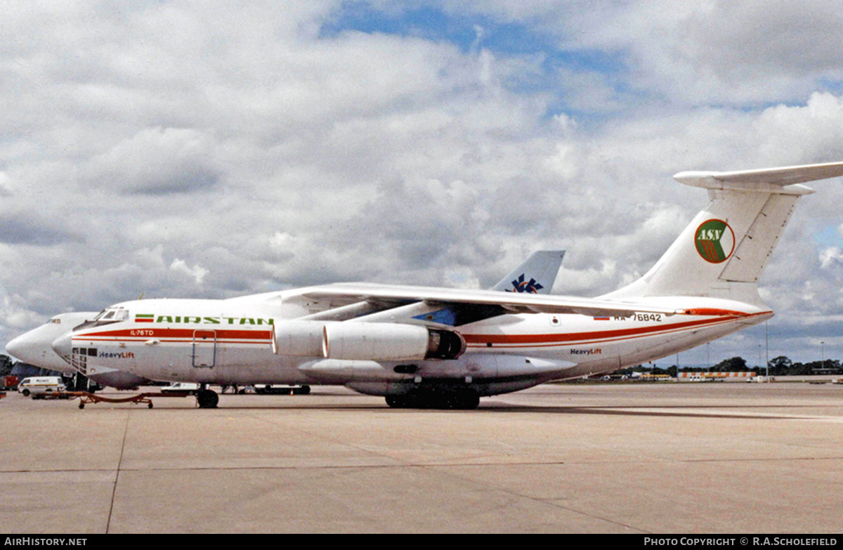 Aircraft Photo of RA-76842 | Ilyushin Il-76TD | Airstan - ASN | AirHistory.net #228026