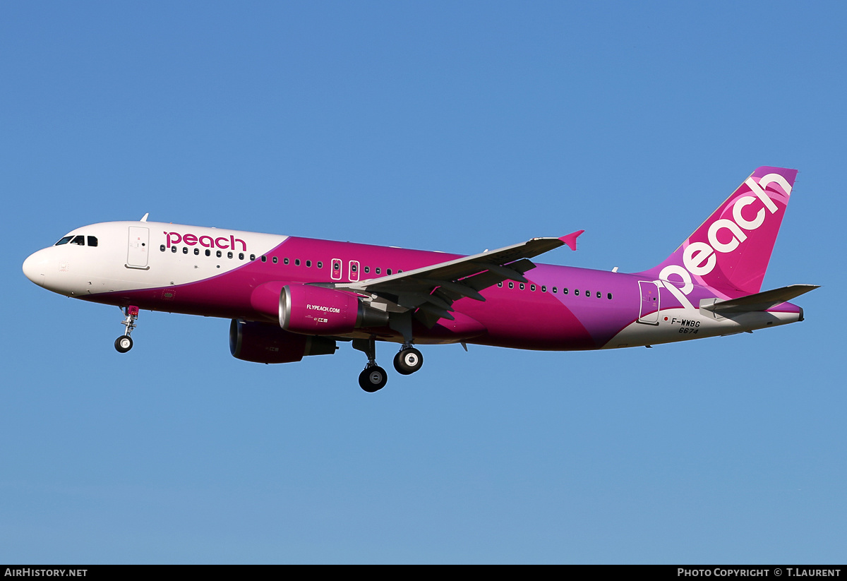 Aircraft Photo of F-WWBG | Airbus A320-214 | Peach Aviation | AirHistory.net #228029