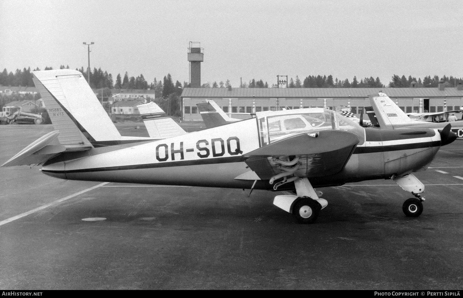 Aircraft Photo of OH-SDQ | Morane-Saulnier MS-885 Super Rallye | AirHistory.net #228035