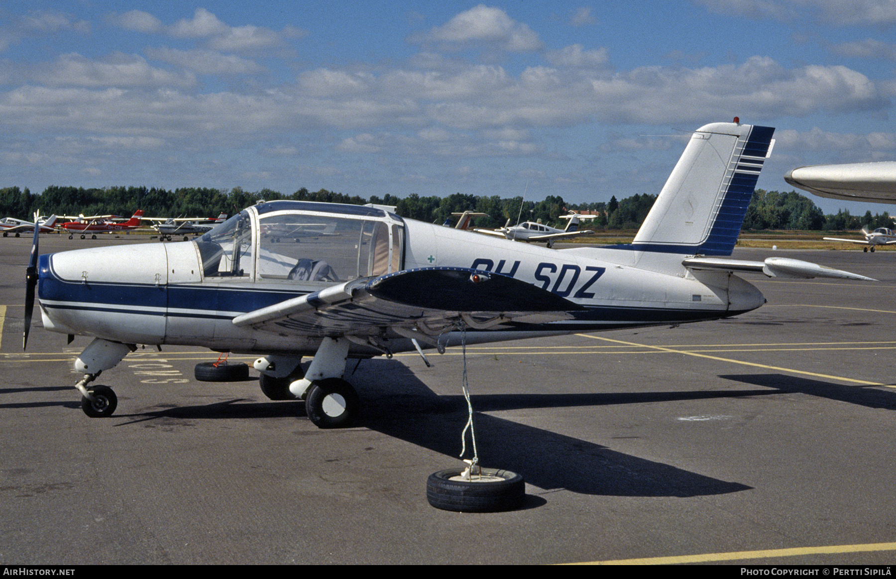 Aircraft Photo of OH-SDZ | Socata MS-880B Rallye Club | AirHistory.net #228040