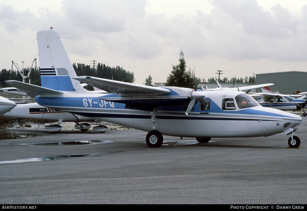 Aircraft Photo of 6Y-JFQ | Aero Commander 500S Shrike Commander | AirHistory.net #228044