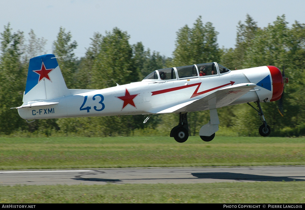 Aircraft Photo of C-FXMI | Nanchang CJ-6A | Soviet Union - Air Force | AirHistory.net #228058