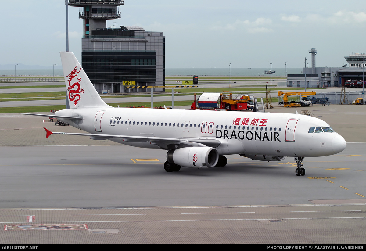 Aircraft Photo of B-HSD | Airbus A320-232 | Dragonair | AirHistory.net #228060