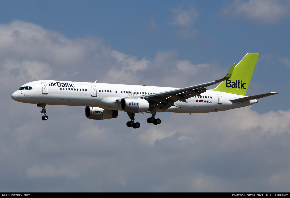 Aircraft Photo of YL-BDC | Boeing 757-256 | AirBaltic | AirHistory.net #228063