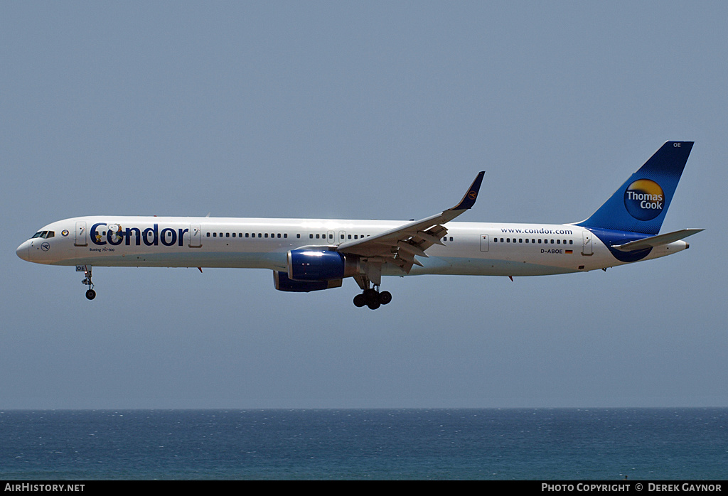 Aircraft Photo of D-ABOE | Boeing 757-330 | Condor Flugdienst | AirHistory.net #228074