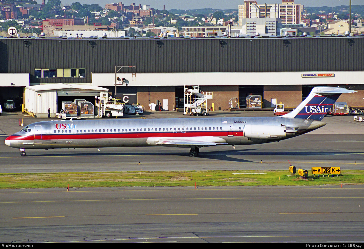 Aircraft Photo of N806US | McDonnell Douglas MD-81 (DC-9-81) | USAir | AirHistory.net #228077