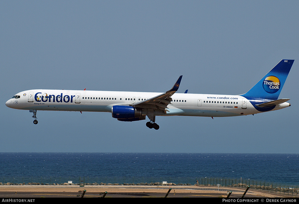 Aircraft Photo of D-ABOC | Boeing 757-330 | Condor Flugdienst | AirHistory.net #228081