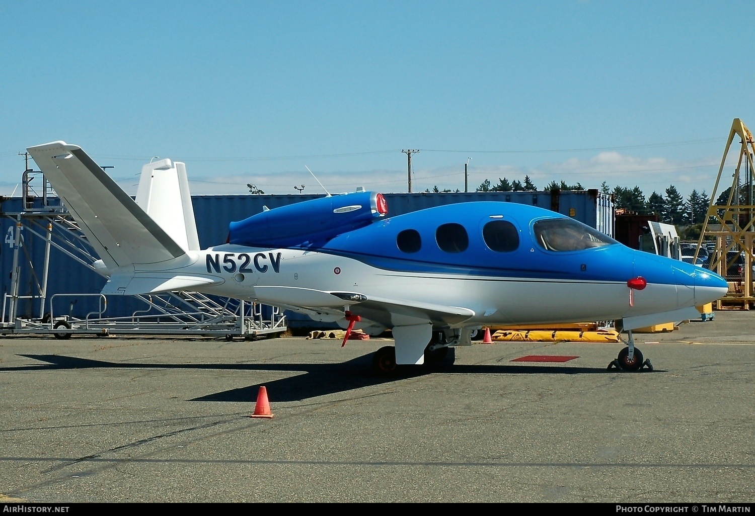 Aircraft Photo of N52CV | Cirrus SF-50 Vision | AirHistory.net #228095