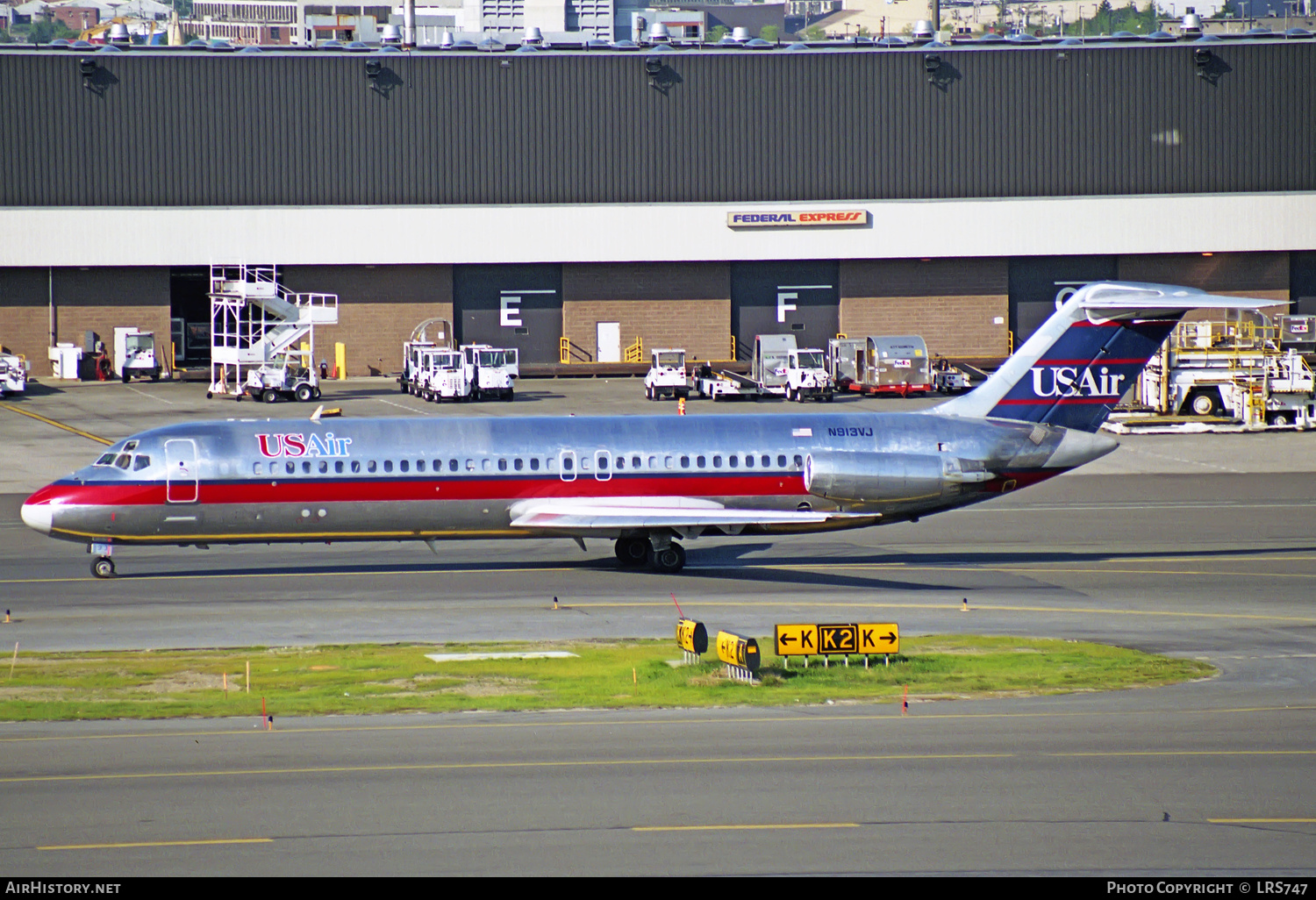 Aircraft Photo of N913VJ | McDonnell Douglas DC-9-32 | USAir | AirHistory.net #228097