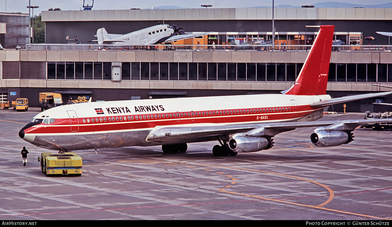 Aircraft Photo of G-BAEL | Boeing 707-321(F) | Kenya Airways | AirHistory.net #228098