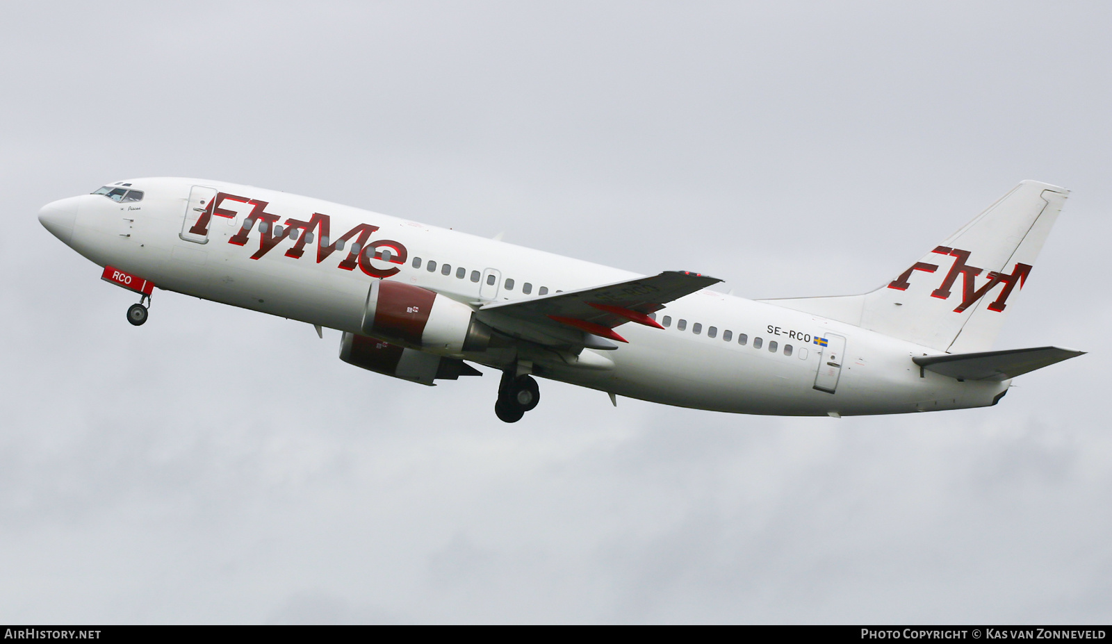 Aircraft Photo of SE-RCO | Boeing 737-33A | FlyMe | AirHistory.net #228103