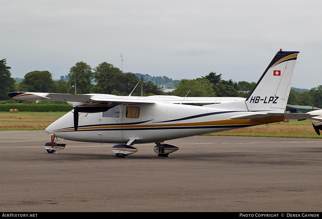Aircraft Photo of HB-LPZ | Partenavia P-68B | AirHistory.net #228105