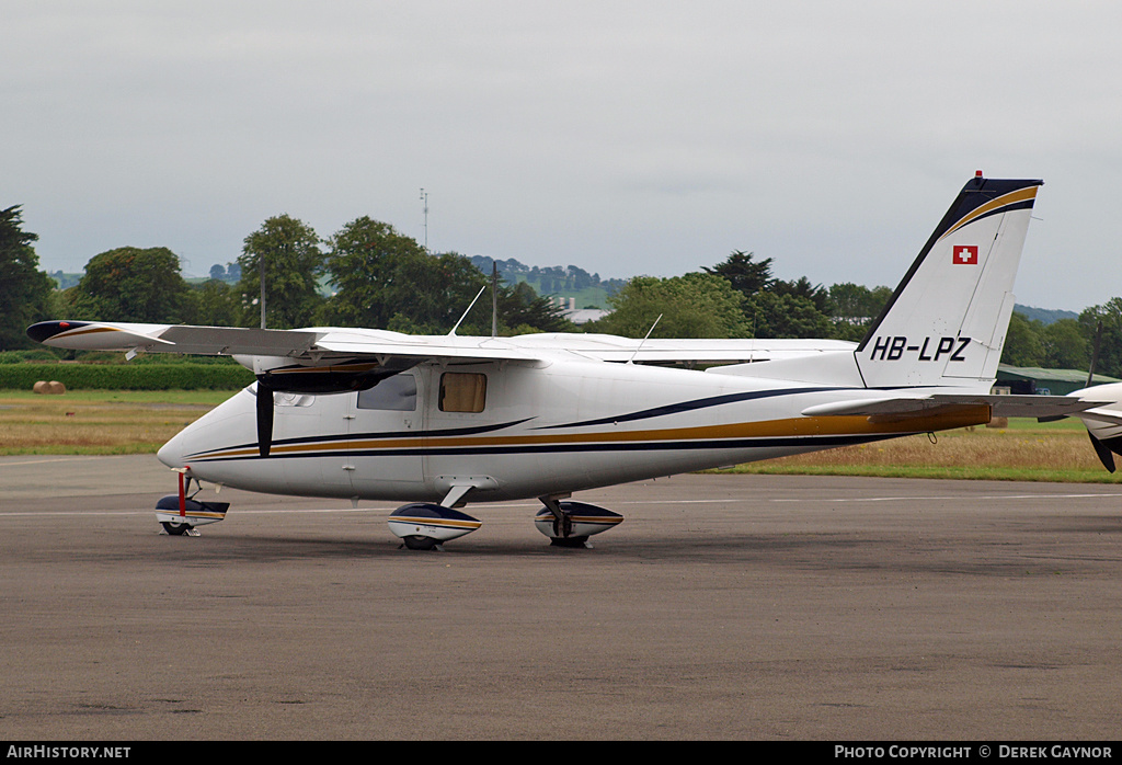 Aircraft Photo of HB-LPZ | Partenavia P-68B | AirHistory.net #228105