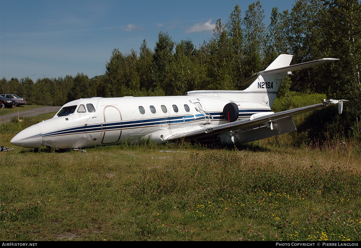 Aircraft Photo of N21SA | Hawker Siddeley HS-125-600B | AirHistory.net #228114