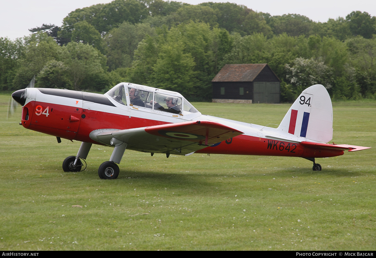 Aircraft Photo of G-BXDP / WK642 | De Havilland DHC-1 Chipmunk Mk22 | UK - Air Force | AirHistory.net #228118