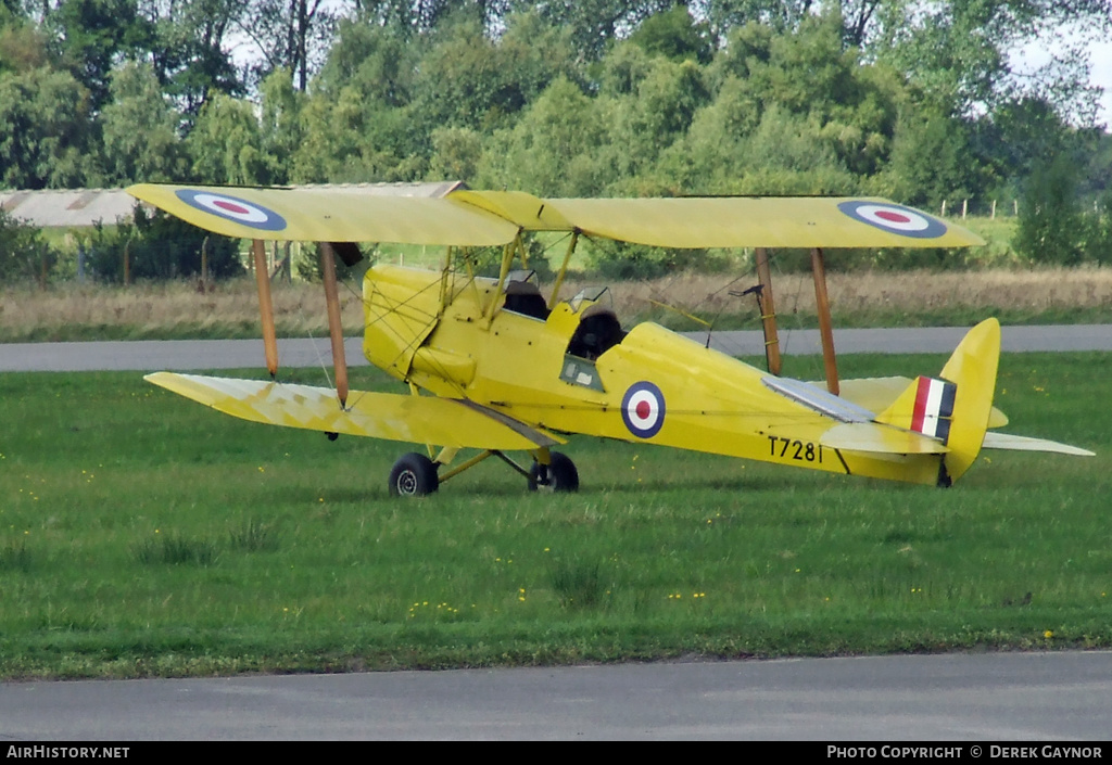 Aircraft Photo of G-ARTL / T7281 | De Havilland D.H. 82A Tiger Moth II | UK - Air Force | AirHistory.net #228124