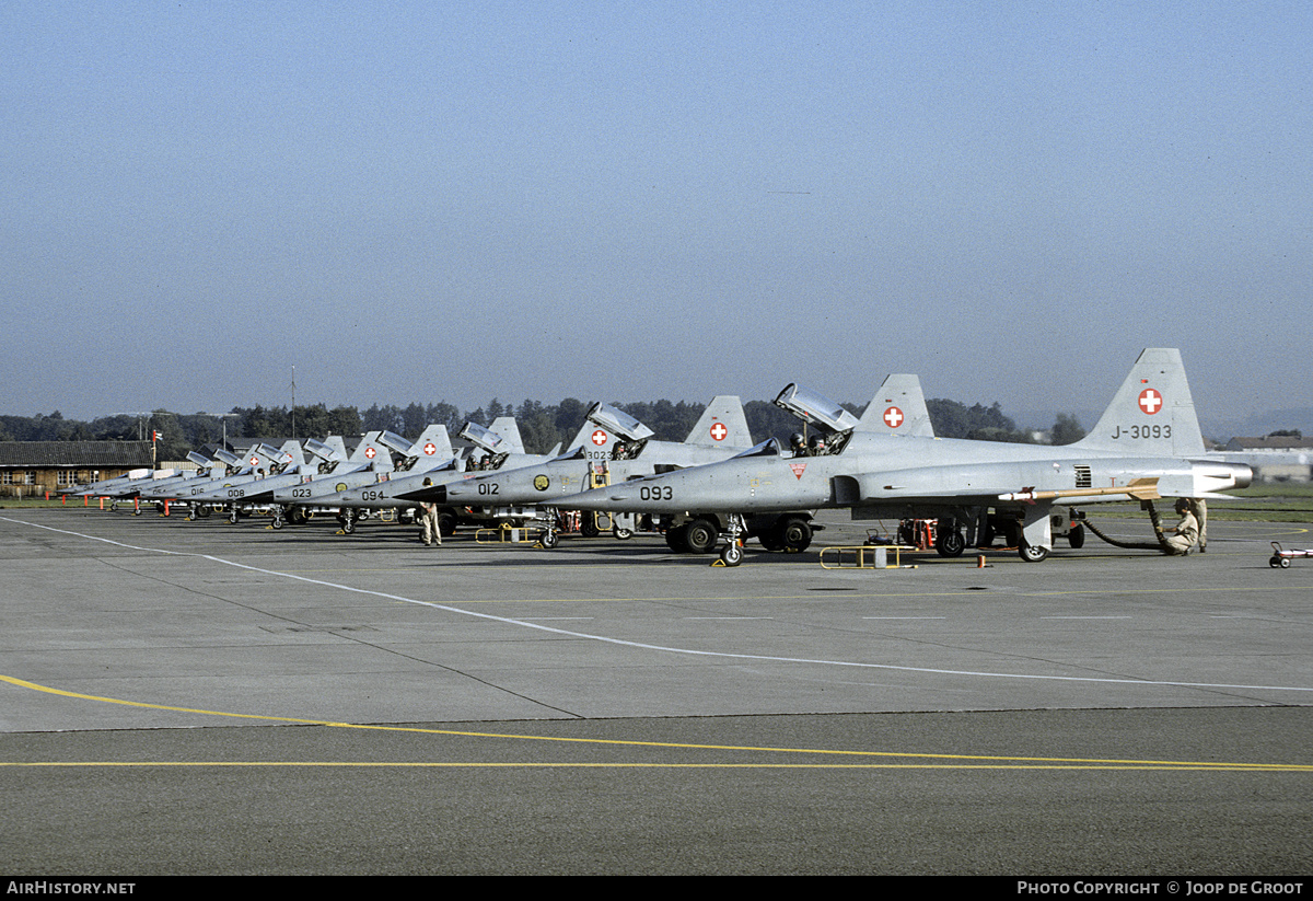 Aircraft Photo of J-3093 | Northrop F-5E Tiger II | Switzerland - Air Force | AirHistory.net #228141