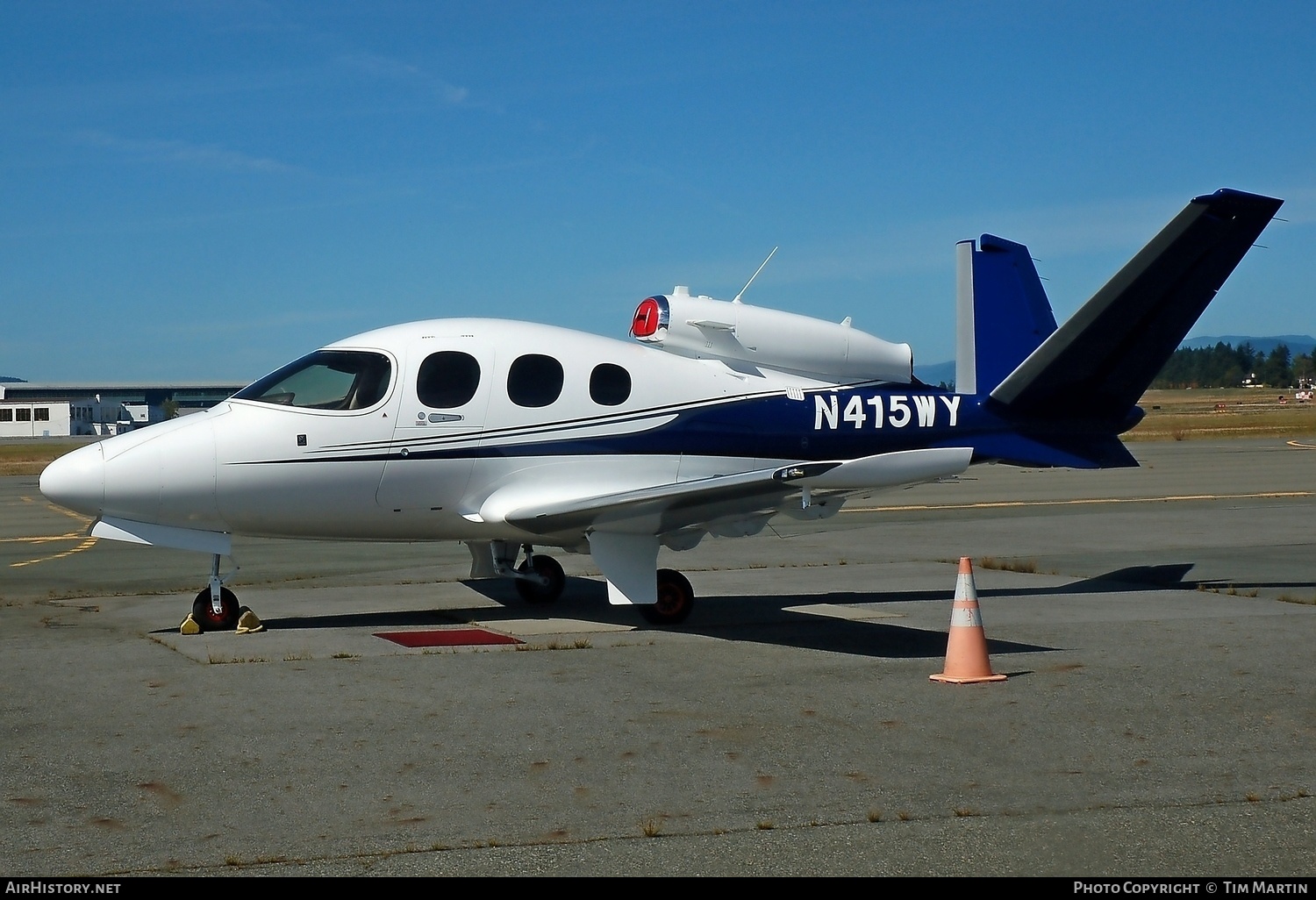 Aircraft Photo of N415WY | Cirrus SF-50 Vision | AirHistory.net #228167