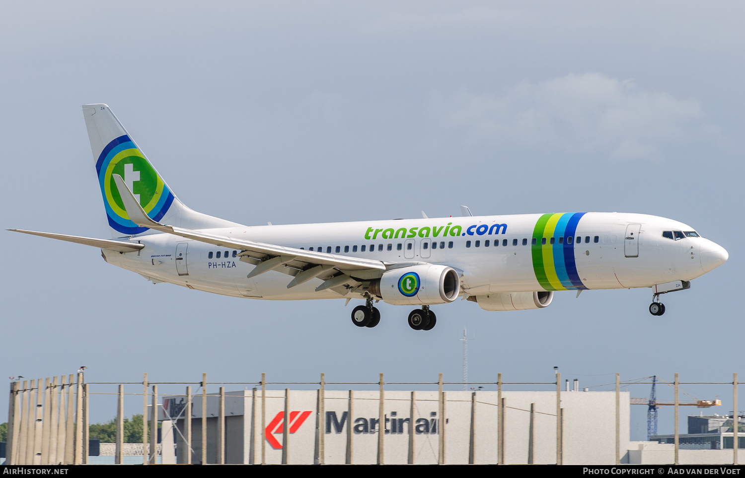 Aircraft Photo of PH-HZA | Boeing 737-8K2 | Transavia | AirHistory.net #228168