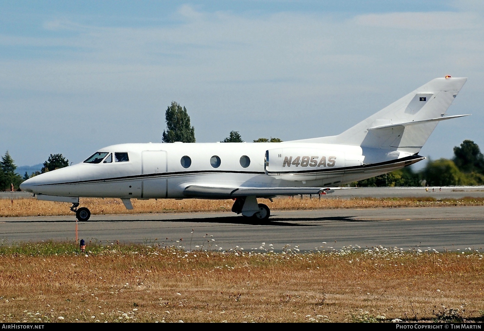 Aircraft Photo of N485AS | Dassault Falcon 10 | AirHistory.net #228172