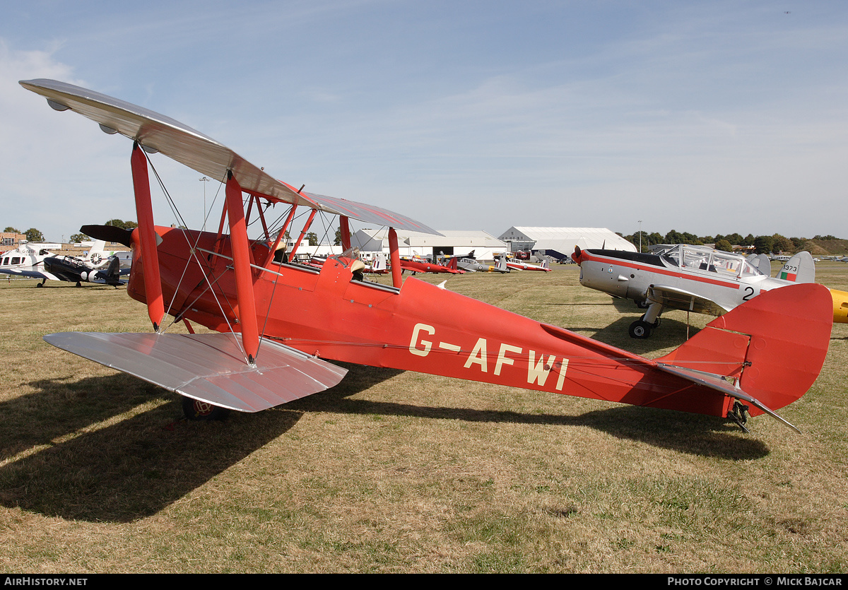 Aircraft Photo of G-AFWI | De Havilland D.H. 82A Tiger Moth II | AirHistory.net #228174