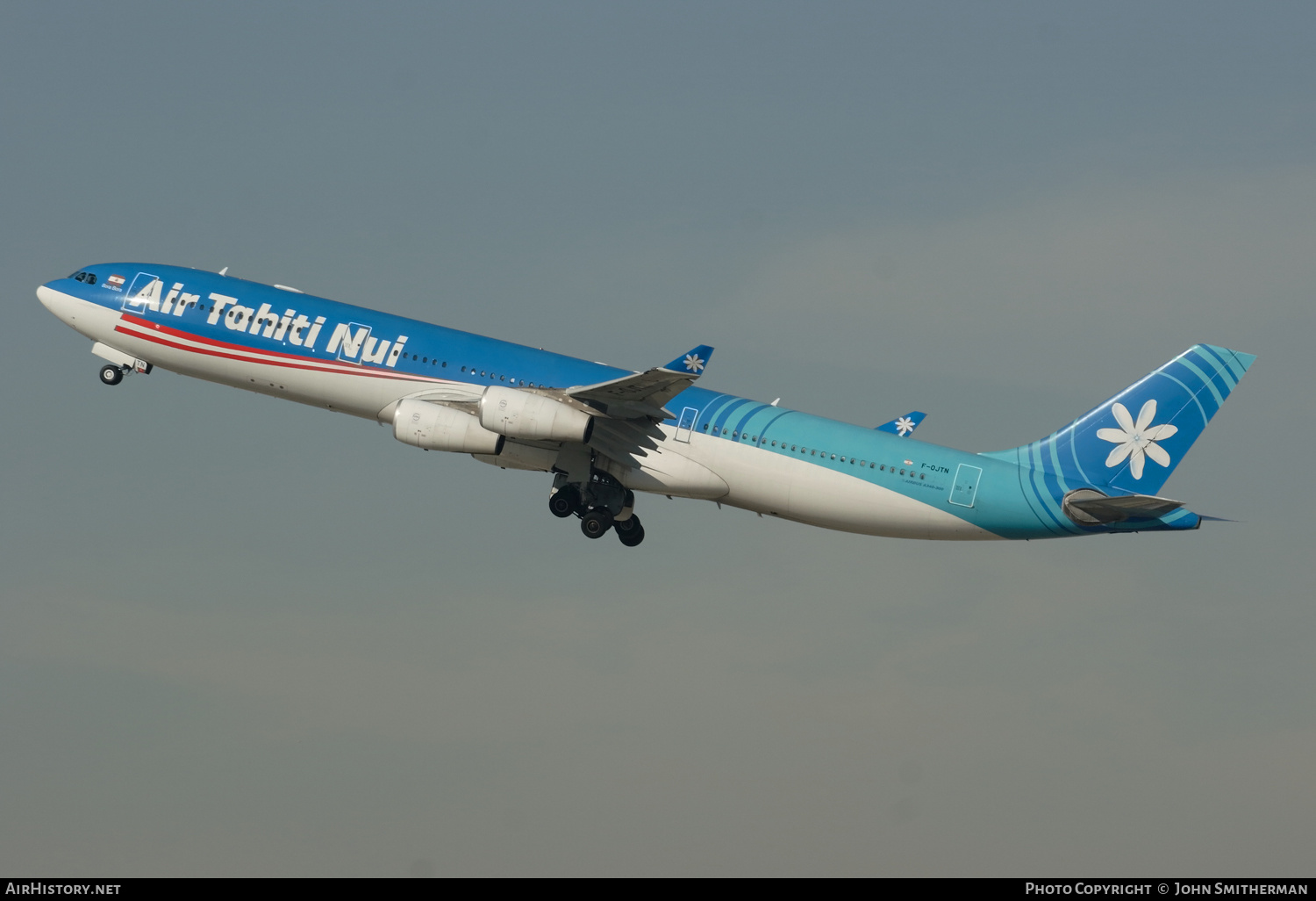 Aircraft Photo of F-OJTN | Airbus A340-313X | Air Tahiti Nui | AirHistory.net #228179