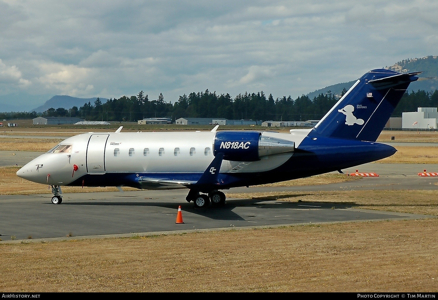 Aircraft Photo of N818AC | Bombardier Challenger 605 (CL-600-2B16) | Grupo Castores | AirHistory.net #228187